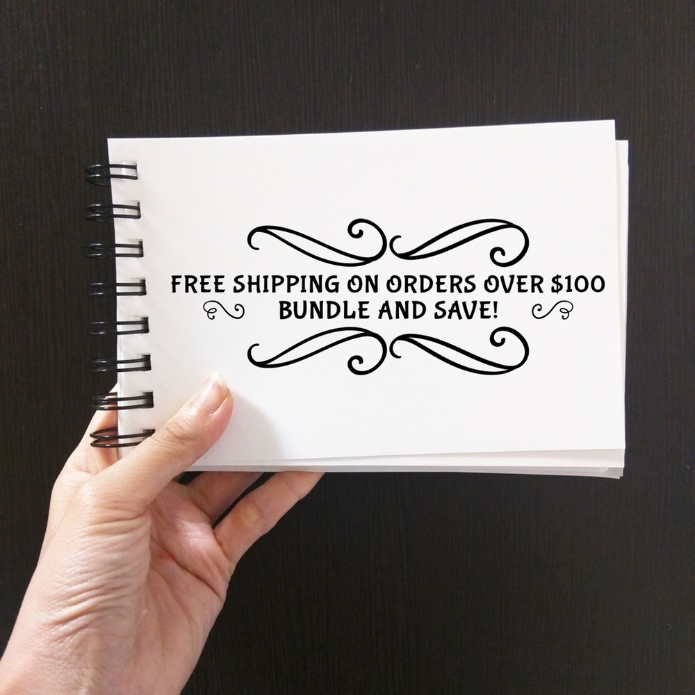 BUNDLE & SAVE - FREE SHIPPING ON ORDERS OVER $100